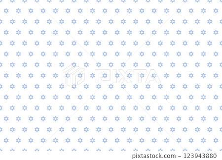 Seamless Blue Stars Pattern. White Textured Background. Seamless Blue Stars Pattern. White Textured Background. 123943880