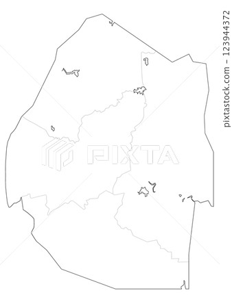 史瓦濟蘭空白地圖 123944372
