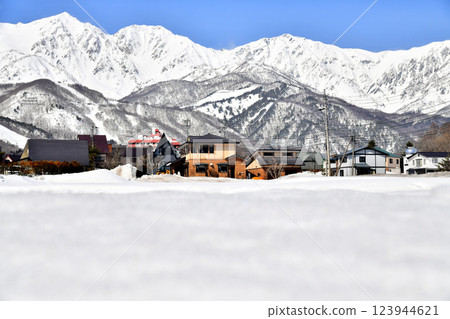 白馬村風景 / 眺望白馬三山 (長野縣白馬村) [2025 年 3 月] 123944621