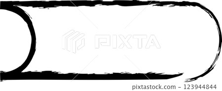 Brush square shape. Geometric design Brush square shape. Geometric design 123944844
