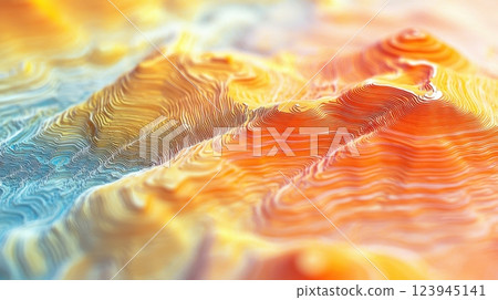 Climate change analysis with wind speed and elevation data visualization. Wind speed pressure maps 123945141