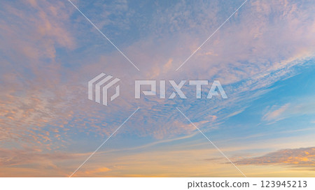 Aerial view of stunning bright cloud in Sunrise over an island landscape Aerial view of stunning bright cloud in Sunrise over an island landscape 123945213