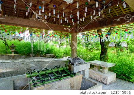 有風鈴的 Chozuya 123945996