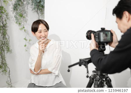 Shooting location, photo studio, photographer Shooting location, photo studio, photographer 123946197