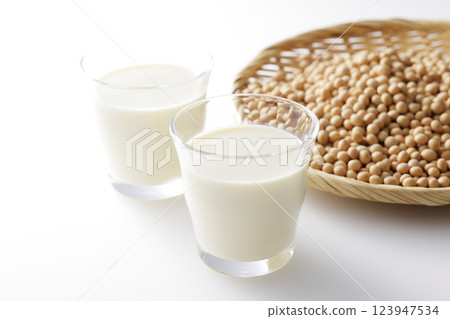 Soy milk 123947534