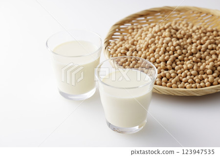 Soy milk 123947535