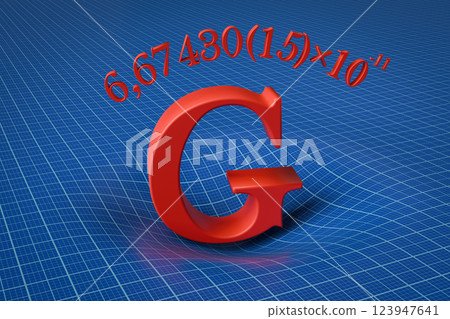 Gravitational constant or Newtonian constant of gravitation Gravitational constant or Newtonian constant of gravitation 123947641
