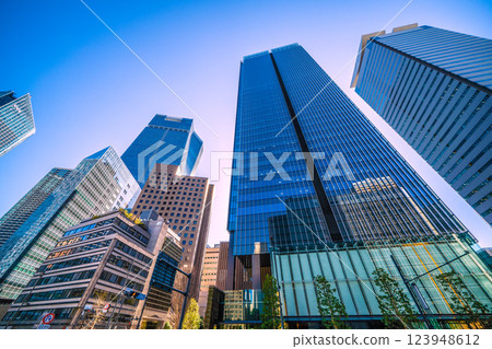 Tokyo cityscape, Japan: Toranomon Althea Tower is born! Tokyo cityscape, Japan: Toranomon Althea Tower is born! 123948612