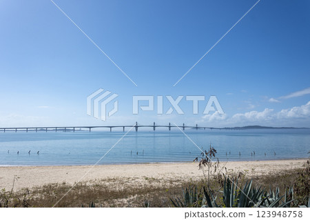 Kinmen Island and Kinmen Bridge in Taiwan Kinmen Island and Kinmen Bridge in Taiwan 123948758