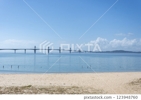 Kinmen Island and Kinmen Bridge in Taiwan 123948760
