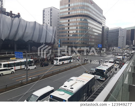 <Fukuoka Prefecture> Cityscape, Fukuoka roads, Hakata Station view 123949277