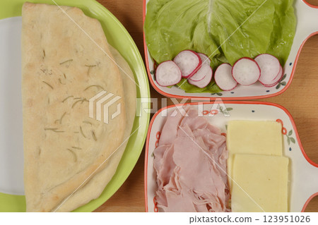 Sendwich preparation Sendwich preparation 123951026