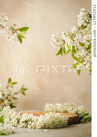 Geometric empty podium Geometric empty podium 123952012