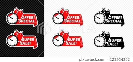 Special offer and super sale promotional offer vector design Special offer and super sale promotional offer vector design 123954292