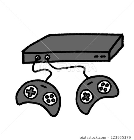 Game console and controller 123955379