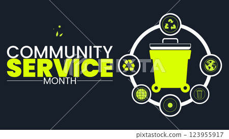 Community Service Month, Give Back, Make an Impact Community Service Month, Give Back, Make an Impact 123955917