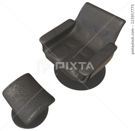 放鬆的椅子 123957775