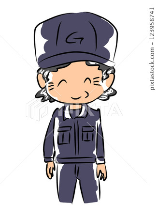 老年婦女 123958741