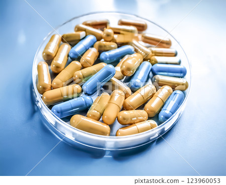 許多膠囊片的圖片材料 123960053