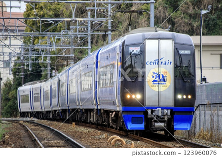 Meitetsu 2000 series Blue MuSky running on the Tokoname Line 123960076