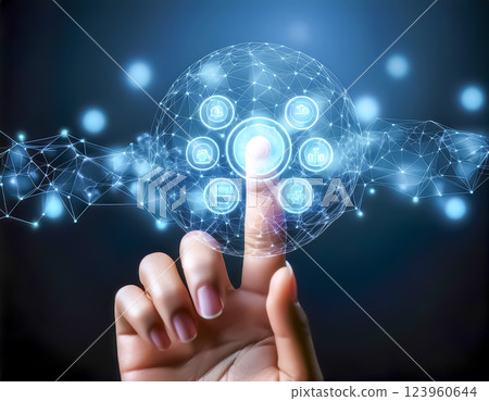 使用指紋認證進行全球解鎖的圖片材料 使用指紋認證進行全球解鎖的圖片材料 123960644