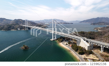 西瀨戶高速公路「島波街道」【因島大橋】無人機空拍_SNINOB_025 123962136