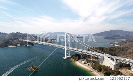 西瀨戶高速公路「島波街道」【因島大橋】無人機空拍_SNINOB_026 123962137