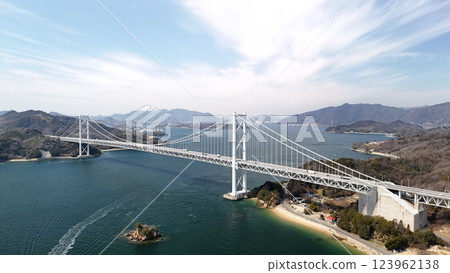 西瀨戶高速公路「島波街道」【因島大橋】無人機空拍_SNINOB_027 123962138