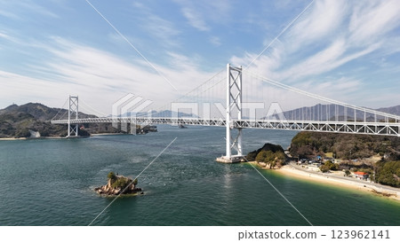 西瀨戶高速公路「島波街道」【因島大橋】無人機空拍_SNINOB_030 西瀨戶高速公路「島波街道」【因島大橋】無人機空拍_SNINOB_030 123962141