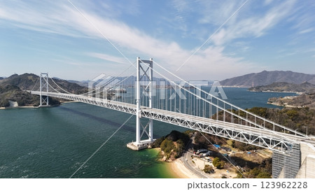西瀨戶高速公路「島波街道」【因島大橋】無人機空拍_SNINOB_011 西瀨戶高速公路「島波街道」【因島大橋】無人機空拍_SNINOB_011 123962228