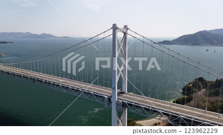 西瀨戶高速公路「島波街道」【因島大橋】無人機空拍_SNINOB_013 西瀨戶高速公路「島波街道」【因島大橋】無人機空拍_SNINOB_013 123962229