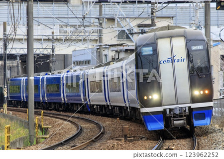 Meitetsu Series 2000 Mu-Sky running on the Tokoname Line 123962252