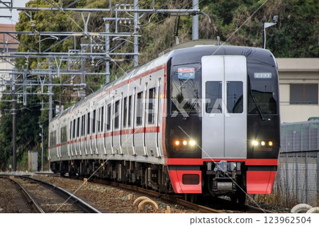 Meitetsu 2200 series airport express train running on the Tokoname Line 123962504