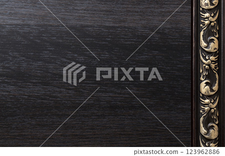 Background with dark wood texture 123962886