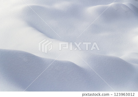 Bizarre shape snow 123963012