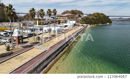 Nishiseto Expressway "Shimanami Kaido" [Tadara Bridge] Drone aerial photography_SHITAB_006 123964067