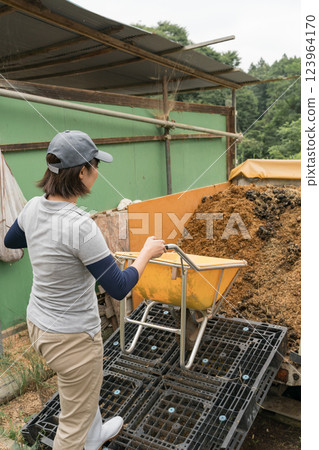 馬 馬兒 女生 123964170