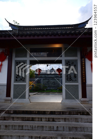 Okinawa Prefecture Naha City Fukushuen Garden and Daimon Okinawa Prefecture Naha City Fukushuen Garden and Daimon 123964557