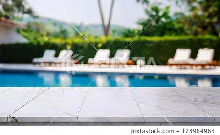 Pool summer leisure travel image background 123964963