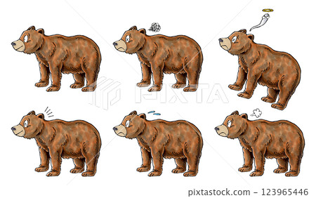 棕熊套裝 棕熊套裝 123965446