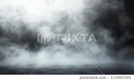 Foggy background material 123965508