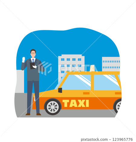 出租車和司機 出租車和司機 123965776