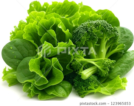 Green vegetables ③ Green vegetables ③ 123965853