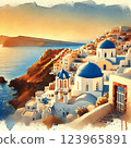 Santorini 123965891