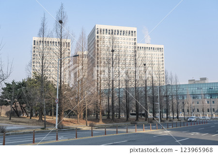 Daejeon Government Complex in Daejeon, South Korea Daejeon Government Complex in Daejeon, South Korea 123965968