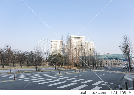 Daejeon Government Complex in Daejeon, South Korea 123965969