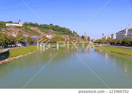 The streets of Salzburg The streets of Salzburg 123966702