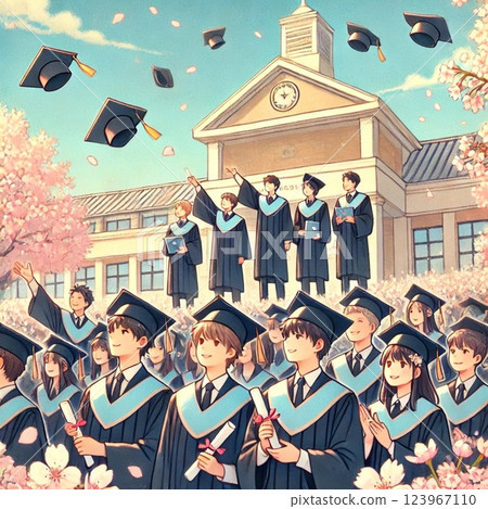 Graduation ceremony 123967110