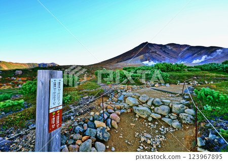 北海道大雪山旭岳登山路線 123967895