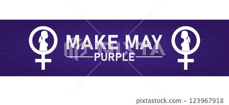 Make May Purple Make May Purple 123967918